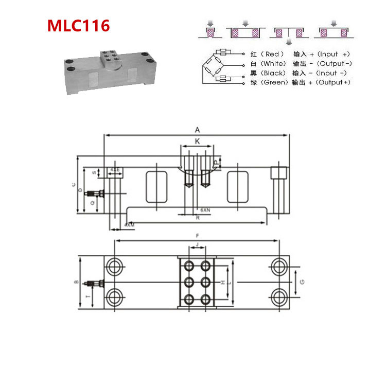 MLC116 高温钢包秤称重传感器-深圳市瑞年科技有限公司