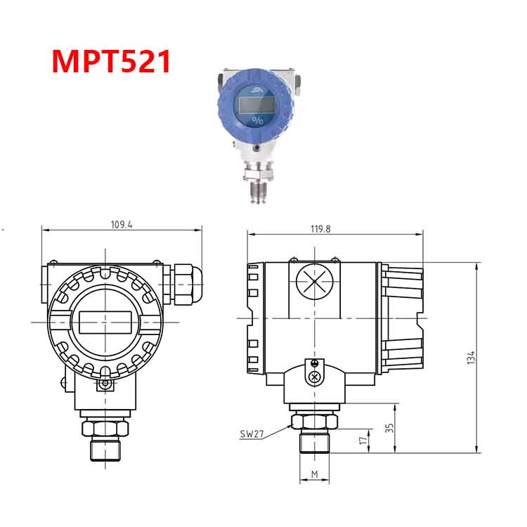 MPT521 数字压力变送器-深圳市瑞年科技有限公司